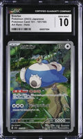 CGC Gem Mint 10 Snorlax Pokémon Card 151